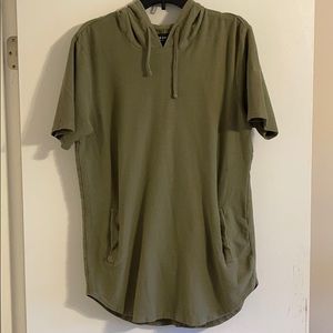 PacSun (M) Green Long Fit Hoodie